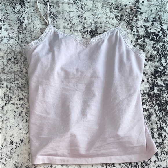 Esprit Light Pink Lace Cami Top - Picture 1 of 2